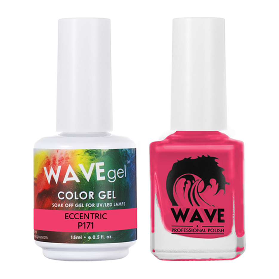 Wave Gel Nail Lacquer + Gel Polish, Simplicity Collection, 171, Eccentric, 0.5oz