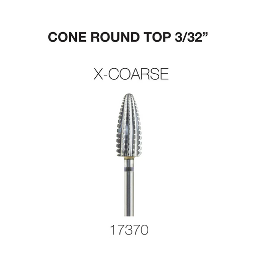 Cre8tion Carbide, Cone Round Top, X-Coarse, CX 3/32'', 17370 OK0225VD