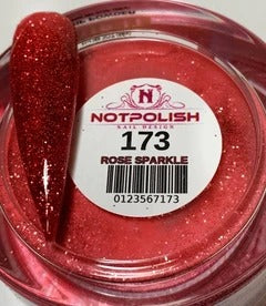 NotPolish Dipping Acrylic/Powder, OG Collection, 173, Rose Sparkle, 2oz OK0325MN