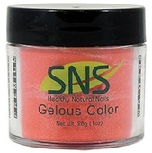 SNS Gelous Dipping Powder, 173, Clementines, 1oz BB KK