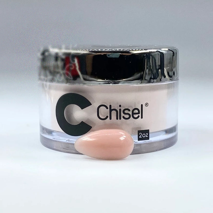 Chisel 2in1 Acrylic/Dipping Powder, (Barely Nude) Solid Collection, SOLID173, 2oz OK0831VD