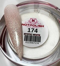 NotPolish Dipping Acrylic/Powder, OG Collection, 174, Mysyic White, 2oz OK0325MN