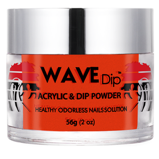 Wave Gel Acrylic/Dipping Powder, Simplicity Collection, 174, Bright Lava,  2oz