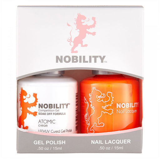 LeChat Nobility Gel & Polish Duo, NBCS176, Atomic, 0.5oz KK