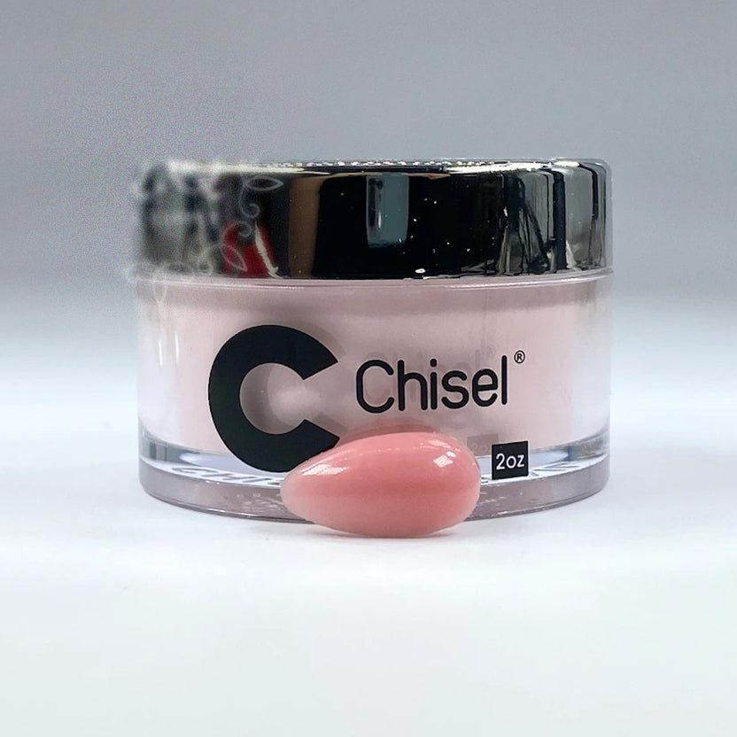 Chisel 2in1 Acrylic/Dipping Powder, (Barely Nude) Solid Collection, SOLID176, 2oz OK0831VD