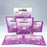 Pyramid BUBBLE SPA Pedicure 5in1 (Made with Collagen), LAVENDER, (Pk: 50 pack/case)