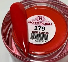 NotPolish Dipping Acrylic/Powder, OG Collection, 179, Red Lotus, 2oz OK0325MN