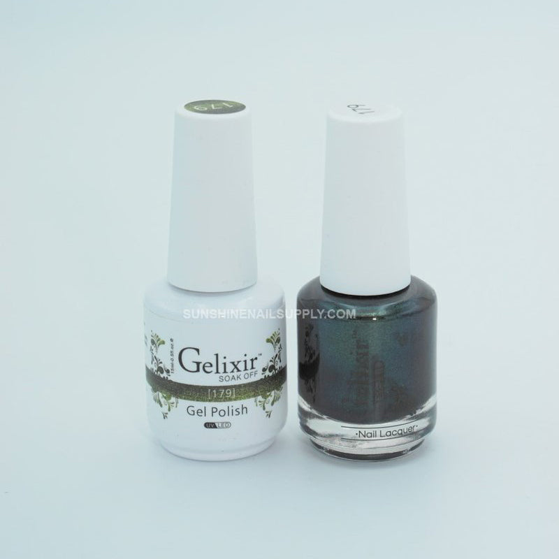 Gelixir Nail Lacquer And Gel Polish, 179, 0.5oz