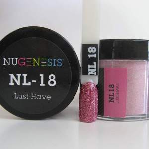 Nugenesis Dipping Powder, NL 018, Lust-Have, 2oz MH1005