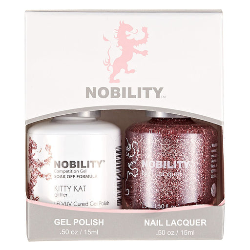 LeChat Nobility Gel & Polish Duo, NBCS183, Tiger Lily, 0.5oz KK0406