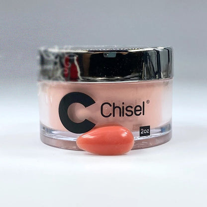 Chisel 2in1 Acrylic/Dipping Powder, (Barely Nude) Solid Collection, SOLID186, 2oz OK0831VD