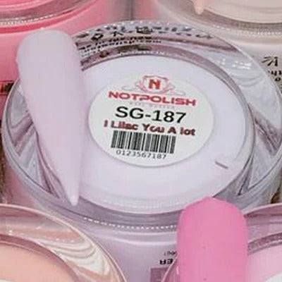 NotPolish Dipping Acrylic/Powder, OG Collection, 187, I Lilac You A Lot, 2oz OK0325MN