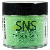 SNS Gelous Dipping Powder, 018, Chameleon Iguana, 1oz BB KK