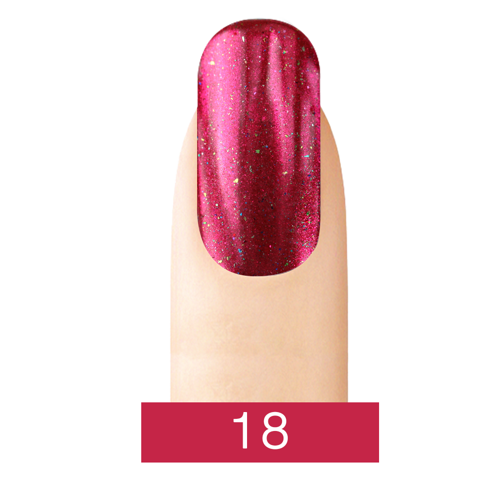 Cre8tion Chrome Nail Art Effect, 18, Rose Pink, 1g