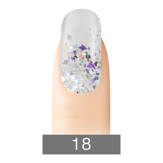 Cre8tion Nail Art Glitter, 018, 1oz, 1101-0509 OK0426VD