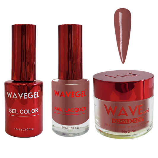 Wave Gel 4in1 Dipping Powder + Gel Polish + Nail Lacquer, QUEEN Collection, 018, International Date Line