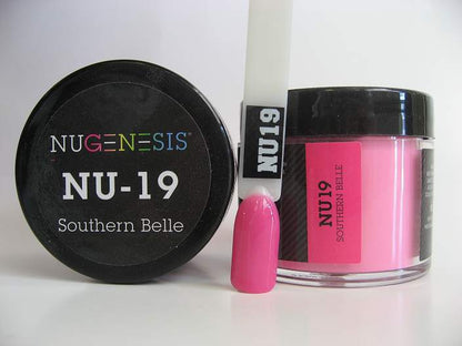 Nugenesis Dipping Powder, NU 019, Southern Belle, 2oz MH1005