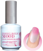 LeChat Mood Perfect Match Color Changing Gel Polish, MPMG19, Heavenly Angel, 0.5oz KK0823 BB