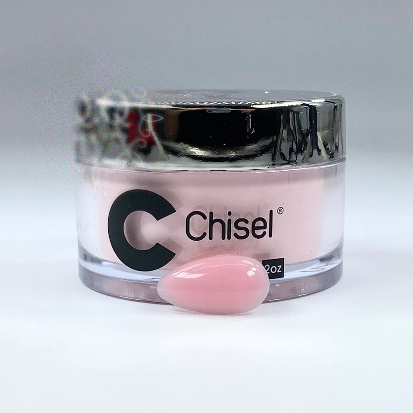 Chisel 2in1 Acrylic/Dipping Powder, (Barely Nude) Solid Collection, SOLID190, 2oz OK0831VD