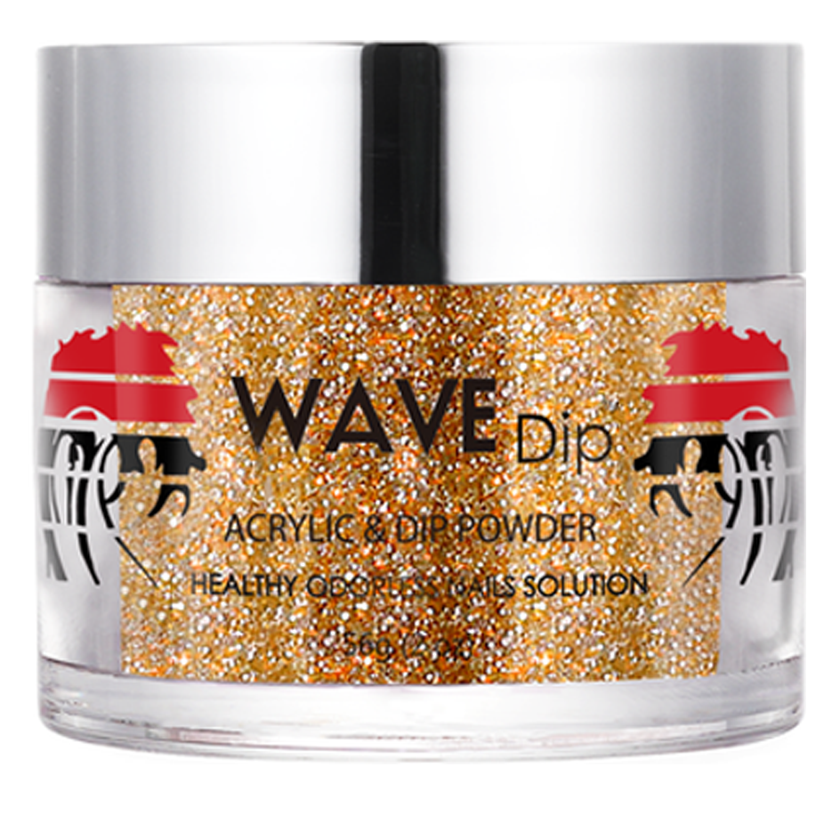 Wave Gel Acrylic/Dipping Powder, Simplicity Collection, 190, Orange Glow, 2oz