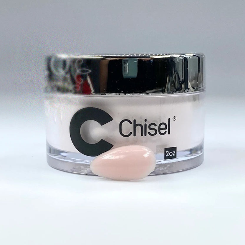 Chisel 2in1 Acrylic/Dipping Powder, (Barely Nude) Solid Collection, SOLID191, 2oz OK0831VD