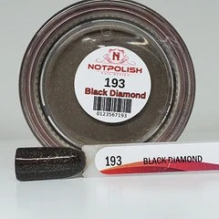 NotPolish Dipping Acrylic/Powder, OG Collection, 193, Black Diamond, 2oz OK0325MN