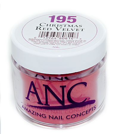 ANC Dipping Powder, 2OP195, Christmas Red Velvet, 2oz KK0502