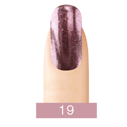 Cre8tion Chrome Nail Art Effect, 19, Light Pink, 1g