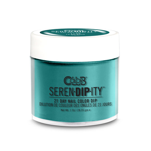 Color Club Dipping Powder, Serendipity, Teal for Two, 1oz, 05XDIP1109-1 KK
