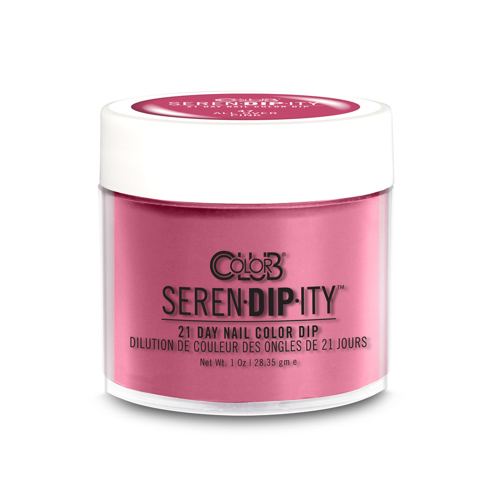 Color Club Dipping Powder, Serendipity, All Over Pink, 1oz, 05XDIPN47-1 KK