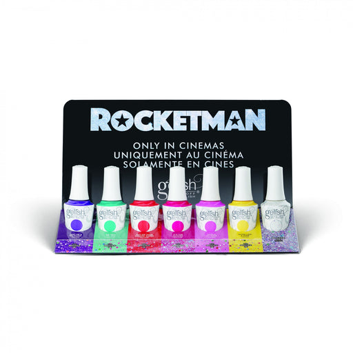 Gelish Gel Polish & Morgan Taylor Nail Lacquer, Rocketman Collection, Full Line Of 7 Colors (From 1410346 To 1410352)