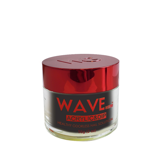 Wave Gel Acrylic/Dipping Powder, QUEEN Collection, 001, SILKY BLACK, 2oz