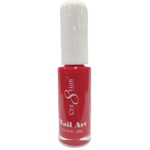 Cre8tion Detailing Nail Art Lacquer, 06, Christmas Red, 0.33oz, 1101-0730