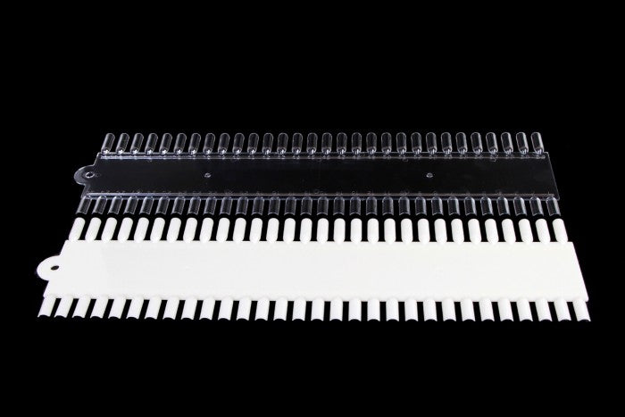 Cre8tion Finger Wheel 60 Tips Rectangular, NATURAL (Pk: 300 pcs/case)