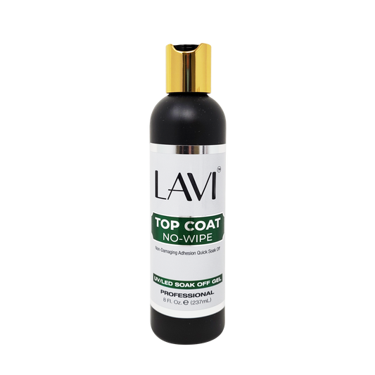 Lavi Top Coat No-Wipe Gel Refill, 8oz, 16038 (Packing: 24 pcs/case)