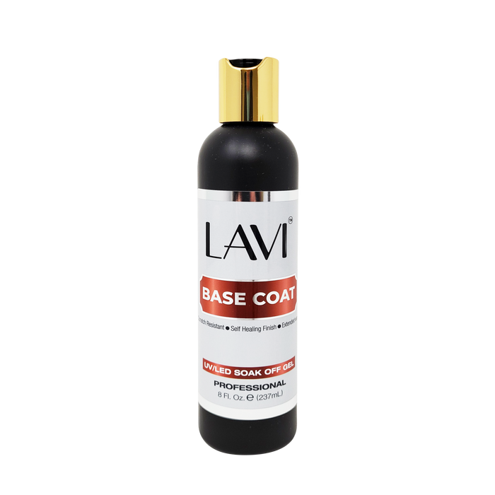 Lavi Base Coat Gel Refill, 8oz, 16039 (Packing: 24 pcs/case)
