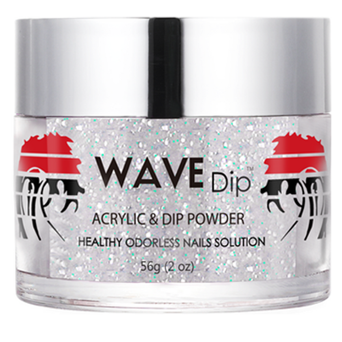 Wave Gel Acrylic/Dipping Powder, Simplicity Collection, 202, Flashing Blue Lights, 2oz