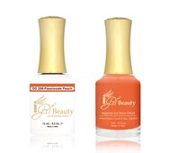 iGel Nail Lacquer + Gel Polish Match, DD206, Passionate Peach, 0.5oz OK1019MD