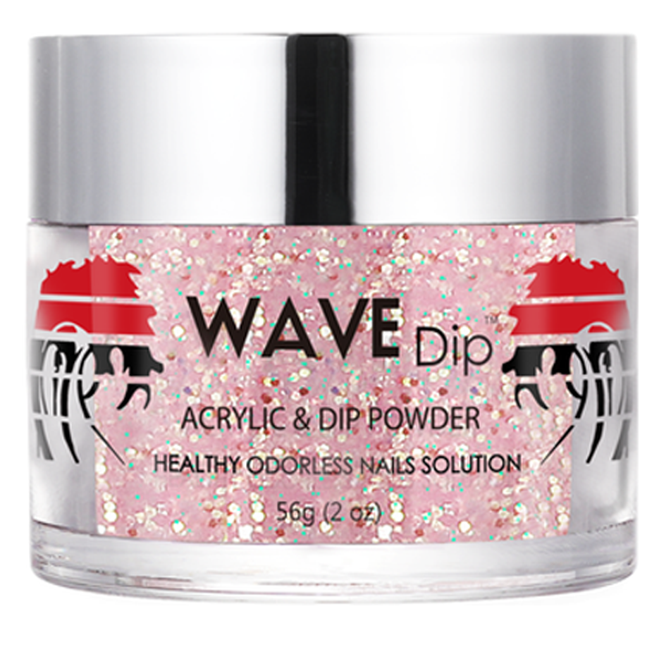 Wave Gel Acrylic/Dipping Powder, Simplicity Collection, 206, Because I'm Happy, 2oz