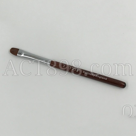 777F Kolinksy England French Brush, Red Wood Handle, #14 OK0923VD