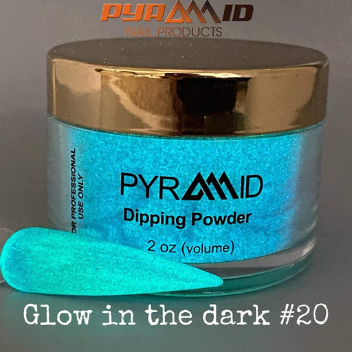 Pyramid Dipping Powder, Glow In The Dark Collection, GL20, 2oz OK1205LK