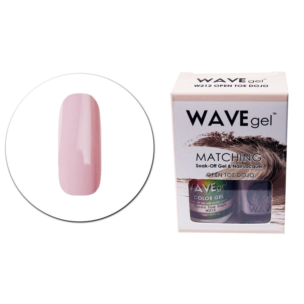 Wave Gel Nail Lacquer + Gel Polish, Freshen Up Collection, 212, Open Toe Dojo, 0.5oz OK0531VD