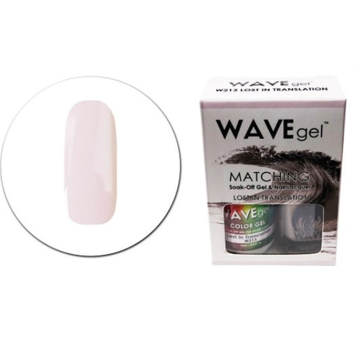 Wave Gel Nail Lacquer + Gel Polish, Freshen Up Collection, 213, Lost In Translation, 0.5oz OK0531VD