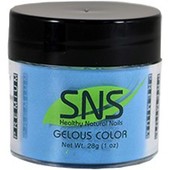 SNS Gelous Dipping Powder, 217, Jacksonville Blue, 1oz BB KK