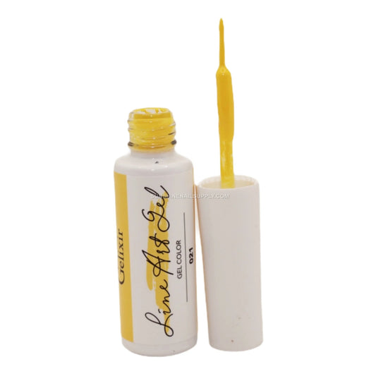 Gelixir Line Art Gel, 21, Yellow, 0.27oz