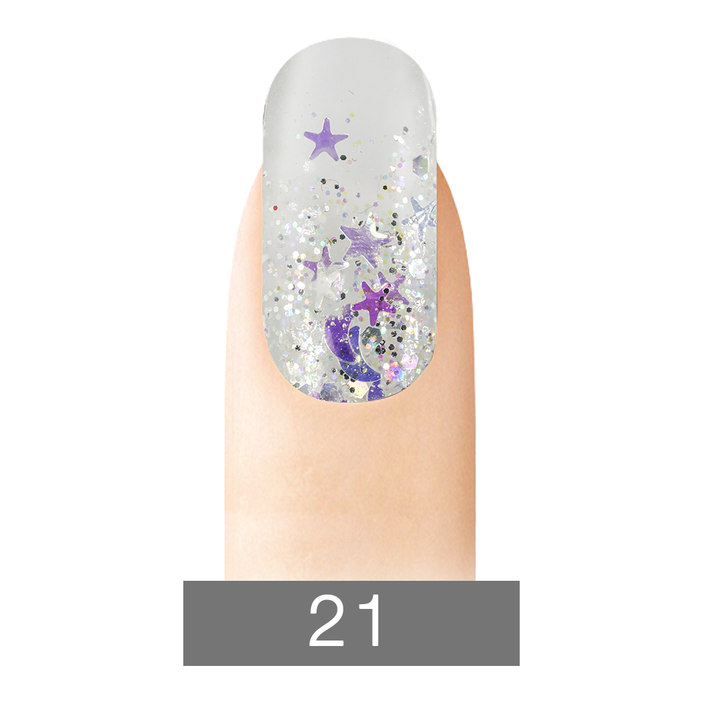 Cre8tion Nail Art Glitter, 021, 1oz, 1101-0512 OK0426VD