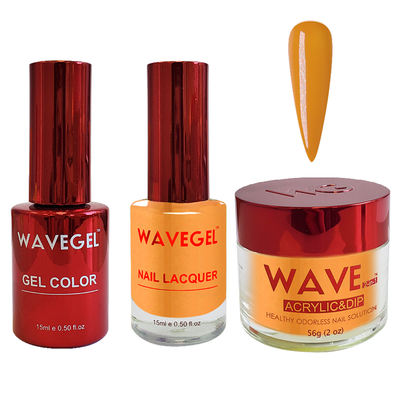 Wave Gel 4in1 Dipping Powder + Gel Polish + Nail Lacquer, QUEEN Collection, 021, Tanned Bronze