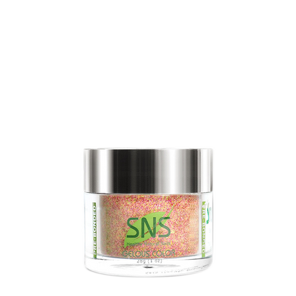 SNS Gelous Dipping Powder, GL21, Glitter Collection, 1oz KK