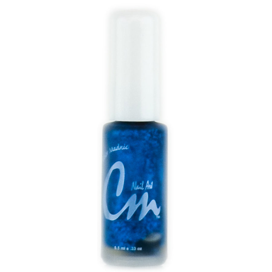 CM Nail Art, Basic, NA22, Blue Glitter, 0.33oz