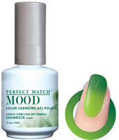 LeChat Mood Perfect Match Color Changing Gel Polish, MPMG22, Shamrock, 0.5oz KK0823 BB